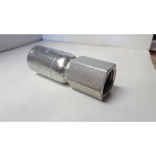 3/8 x 1/2 Rigid Female Pipe - NPTF Hose Fitting 3/8 x 1/2 Rigid Female Pipe - NPTF Hose Fitting